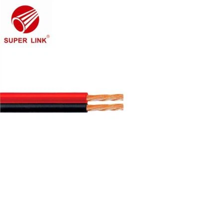 Roodzwarte luidsprekerkabel